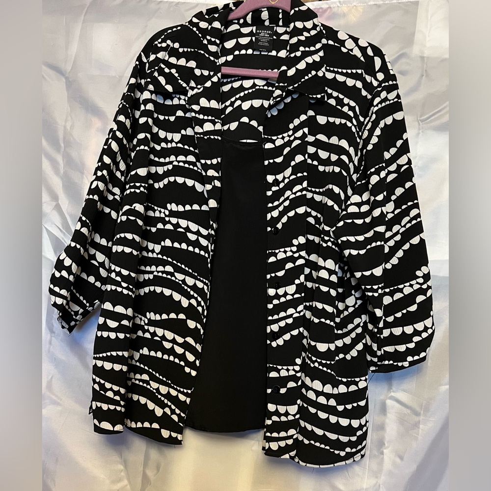 Blouse with cover